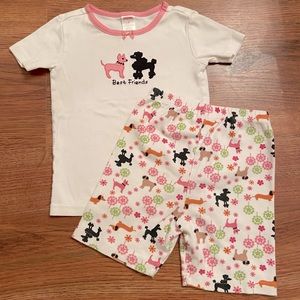 *SET* Gymboree Snug Tee and legging Shorts Size 6